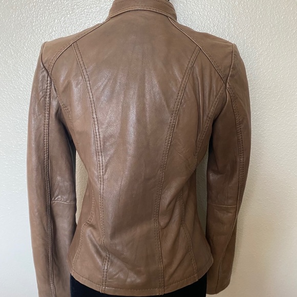 MICHAEL Michael Kors smooth lamb skin jacket - Picture 3 of 11